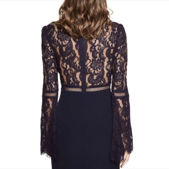 Bardot | Lace Bell Sleeve Dress - Picture 3 of 5
